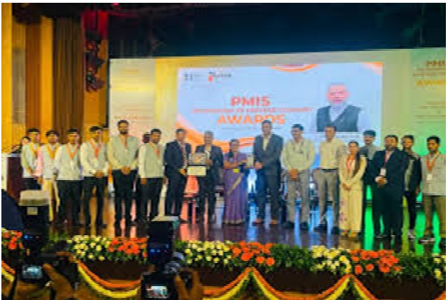 Power Grid Corporation of India Limited received the PMIS Recognition of Partner Company Award